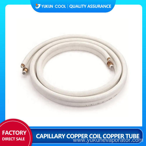 Air conditioner copper pipe manufacture